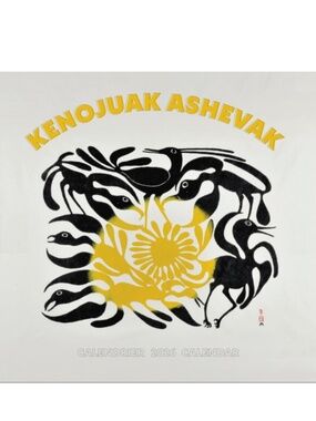 Kenojuak Ashevak Art - Wall Calendar 2026 - 12 Months